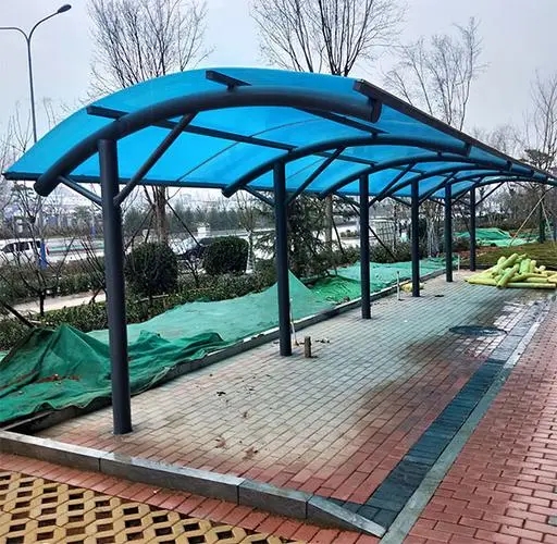 尼勒克县膜结构自行车棚